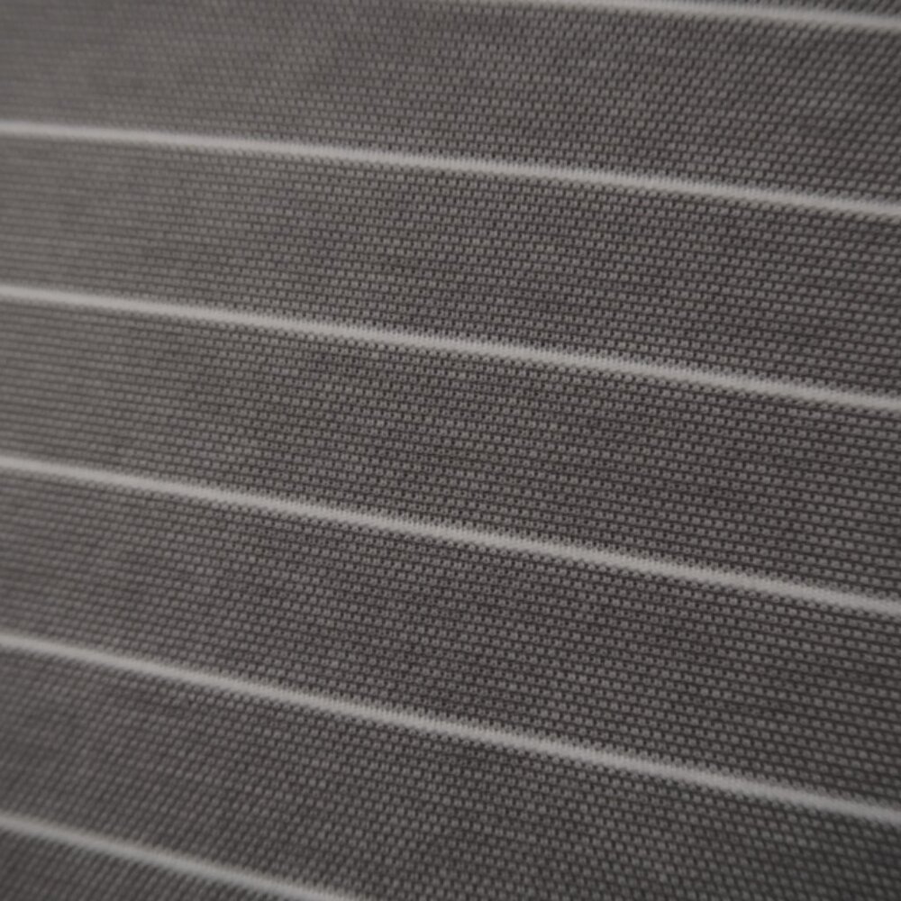 Travis Mathew Lt Gray Striped Polo (L) Excellent! ⛳️ ⛳️ - Picture 3 of 7